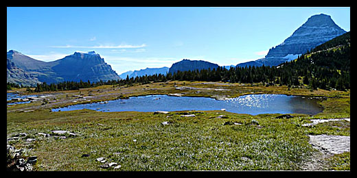 Hidden lake trail